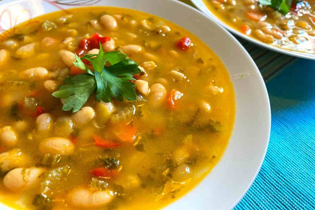Ikarian Diet White Bean Soup- When Humble Tastes Phenomenal